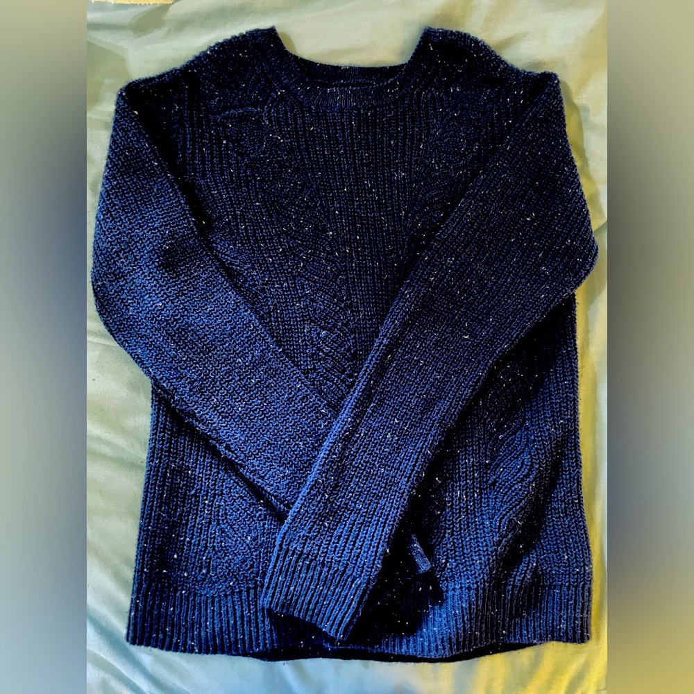 Croft & Barrow Navy Blue Sweater XSP
